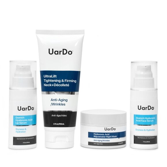 Uardo Deep Hydration Hylauronic Skincare Gift Set - NEW